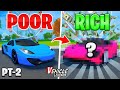 Poor to rich in roblox vehicle legends part 2