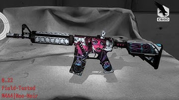 M4A4 | Neo-Noir - Wear and Float