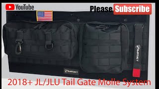 BARTACT JLJLU (2018 and UP) Tail Gate Molle System