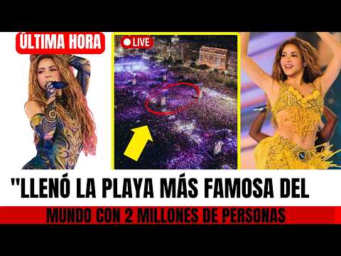 “Shakira en Copacabana: el concierto que hizo historia #shakira #shakirachallenge