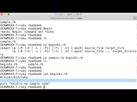 Lecture 8: What is Ruby BEGIN Statement