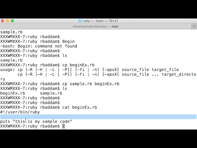 Lecture 8: What is Ruby BEGIN Statement