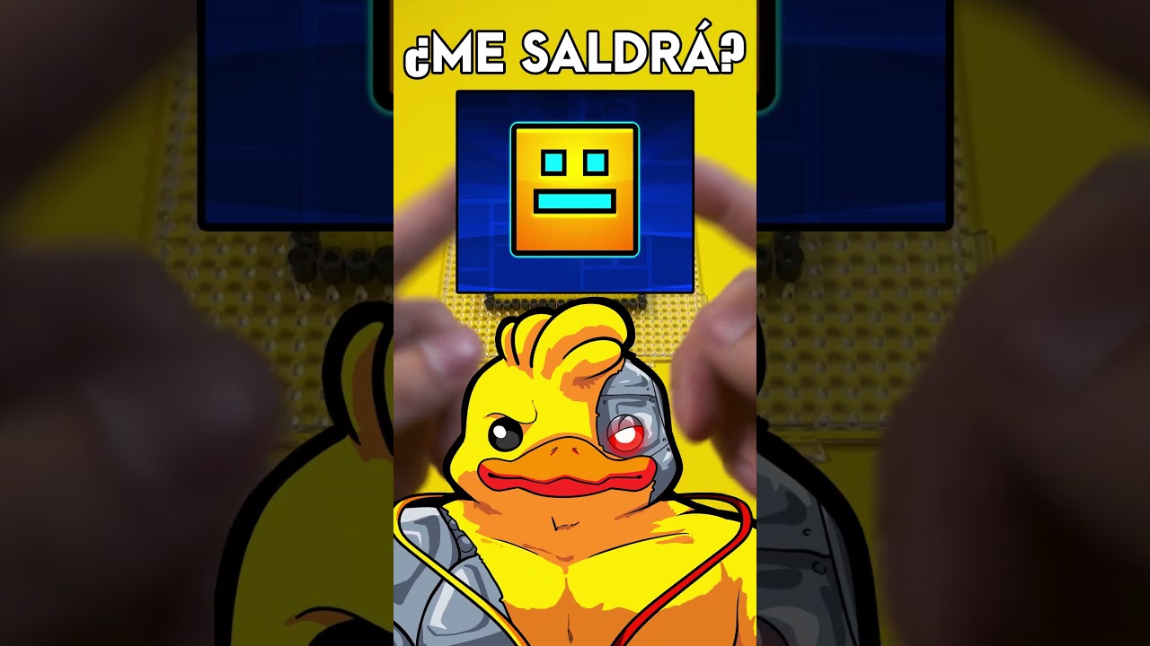 HICE el CUBO de GEOMETRY DASH con HAMA BEADS (Pixel Art)