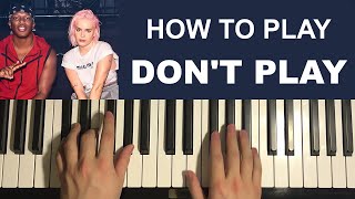 Anne-Marie x KSI x Digital Farm Animals - Don’t Play (Piano Tutorial Lesson) screenshot 3