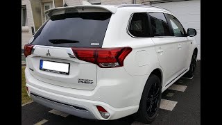 Mitsubishi Outlander PHEV 2018 года. Пробег на электричестве.