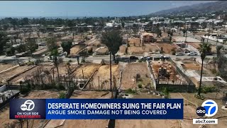 Fire victims suing California FAIR plan; claim smoke damage isn't being covered