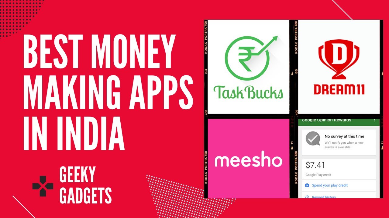 Best money-making apps in India that will help you earn extra cash ...