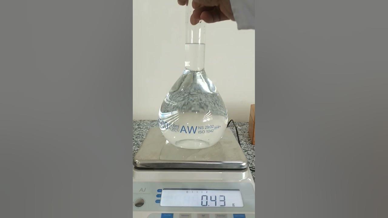 calibration of Volumetric Flask, 1000ml YouTube