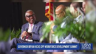 USVI Gov. Bryan Kicks off Workforce Development Summit
