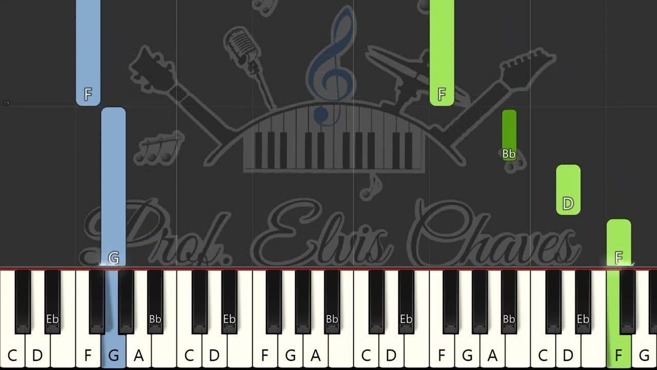 🎹 Il Silenzio - The Silence - 6703 - Nini Rosso - Tutorial Teclado Fácil