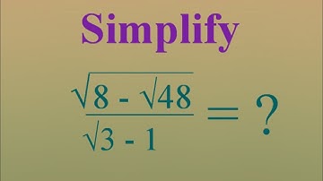 A Nice Exponent Math Simplification/Solve Irrational Numbers