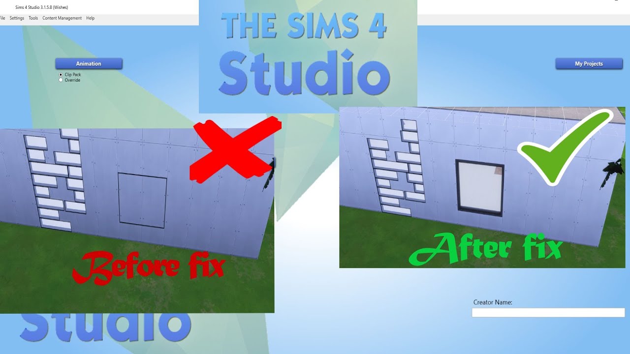 How to batch fix custom CAS items so Sims shower nude