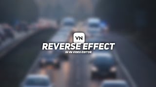 Reverse effect in VN video editor screenshot 2