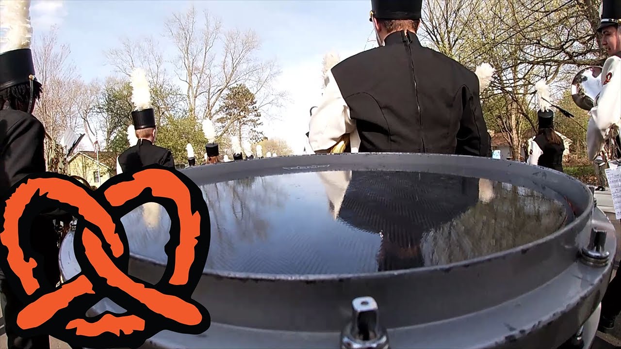 Freeport High School Band - Prom Parade - Center Snare Cam