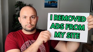 I Removed Ads From My Website  Here's what happened...