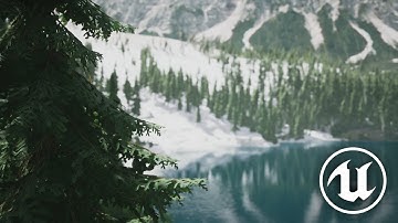 Italian Alps Real-Time Unreal Engine 4 scene