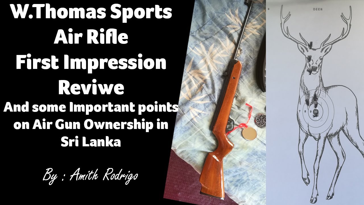 Sri Lankan Air Rifle Review and Some important points regarding Air