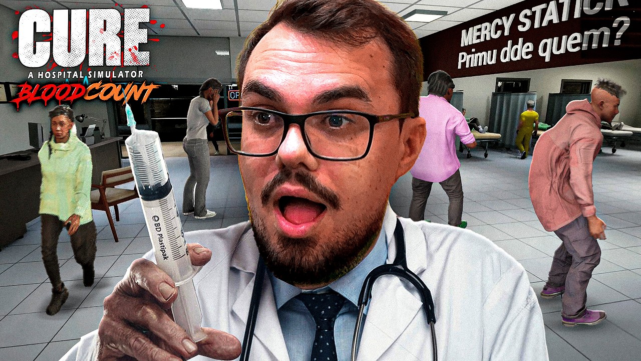 CAIU UM METEORO NA CIDADE E O HOSPITAL LOTOU - CURE - A Hospital Simulator