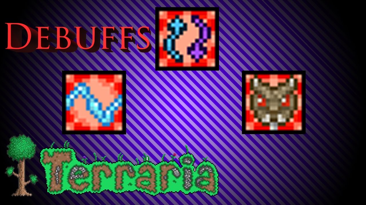 Terraria Guide to Debuffs! Electrified, Distorted, and Feral Bite YouTube