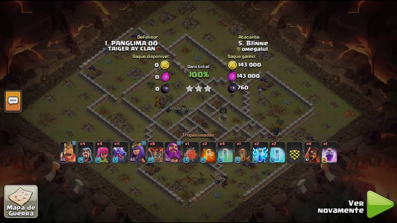 CV12 pt em CV 15 - Clash of Clans - Blinne