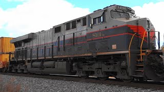 Great Lashup on Norfolk Southern Double Stack Train