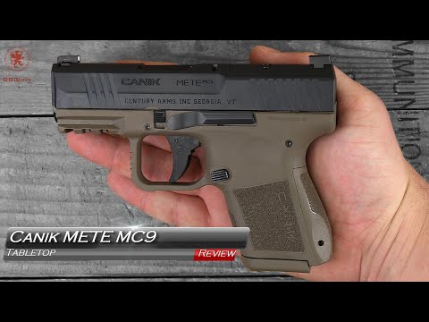 Canik METE MC9 Tabletop Review and Field Strip