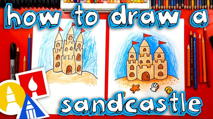 ❤️💛💙 Learn how to draw a funny summer - Art for Kids Hub