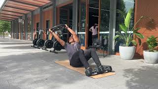 V-Sit + Plate Punch with Rotation - Pro-Form Physiotherapy