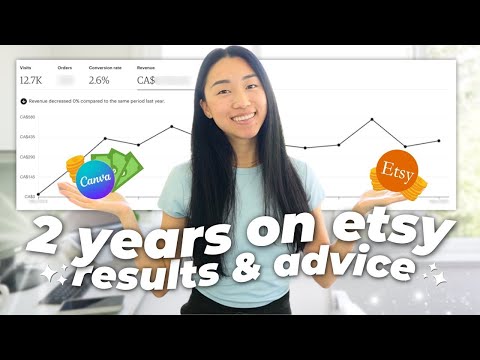 2 year Etsy shop results + should you start an Etsy shop in 2026? Advice for digital product sellers