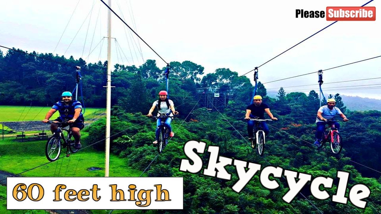Bike on a cable Extreme sports Davao City YouTube
