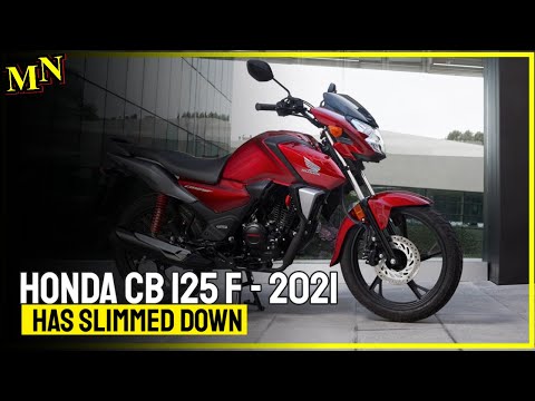 Honda CB 125 F (2021) Has Slimmed Down | MOTORCYCLES.NEWS