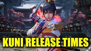 Kunimitsu Update Release Times & Tekken 8 Rule Change