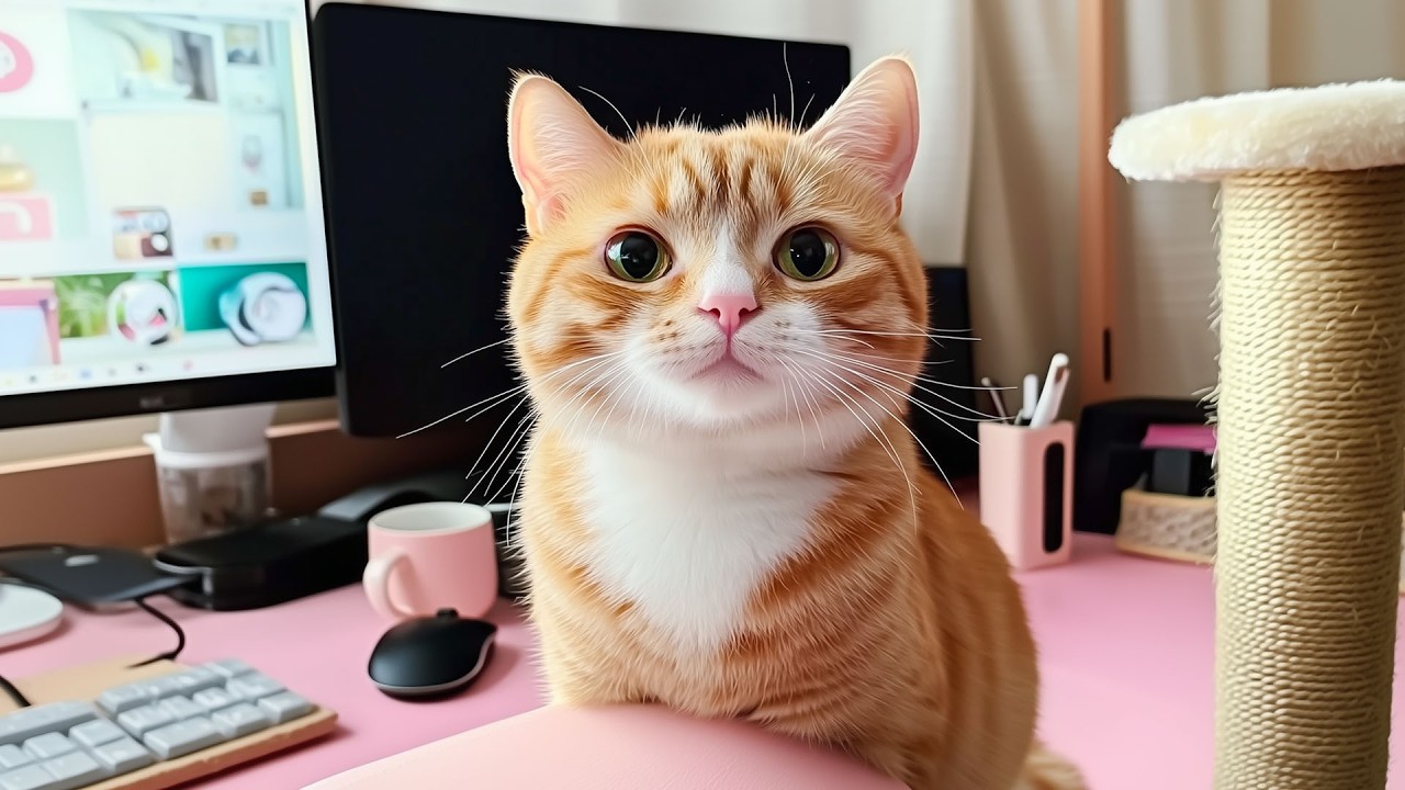 Успокойте своих кошек! Музыка для кошек, чтобы успокоить их — развлекательные мелодии для кошек, ...