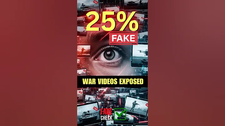 WARNING: 1 in 4 War Videos is FAKE (AI Deepfakes!) #DeepfakeWar