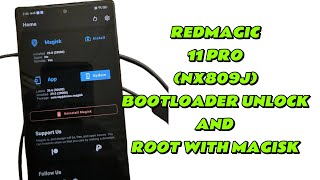 REDMAGIC 11/11 PRO (NX809J) INSTANT UNLOCK BOOTLOADER AND ROOT WITH MAGISK☑️🆗 screenshot 5