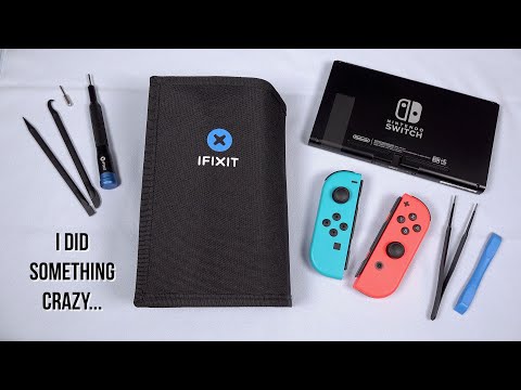 Nintendo Switch Upgrade Mod: Original to V2 (Better Battery Life)