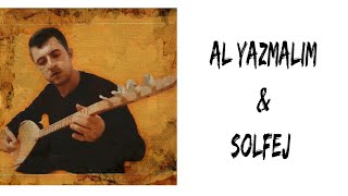 Al Yazmalım-Solfej-Notalı Anlatım Kısa Sap Bağlama