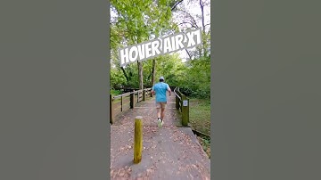 Running with the Hover Air X1 #shorts #vlogger #contentcreator #hoverairx1 #drone #dronecamera