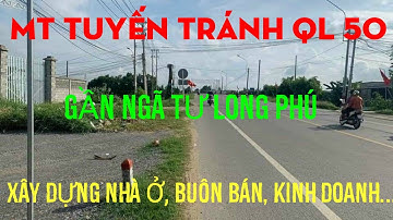 (Ms 60♥️Đã Bán) Bán Đất MT Tuyến Tránh QL50 Cần Giuộc - Ngã 4 Long Phú | Bđs Long An