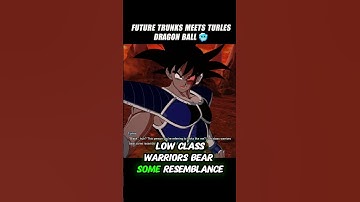 Future Trunks Meets Turles Dragon Ball 🤯 #crashout #futuretrunks #sparkingzero #dragonballz #dbz