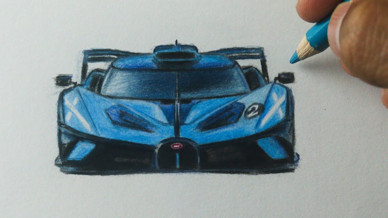 Como desenhar uma Bugatti Bolide - YouTube