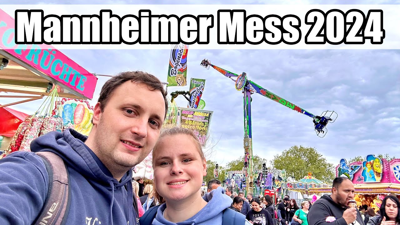 Fahrgeschäfte Test auf der Mannheimer Maimess 2024! 🎡
