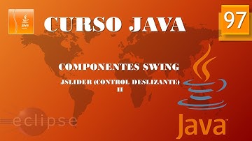 Curso Java. Componentes Swing. JSlider II. Vídeo 97