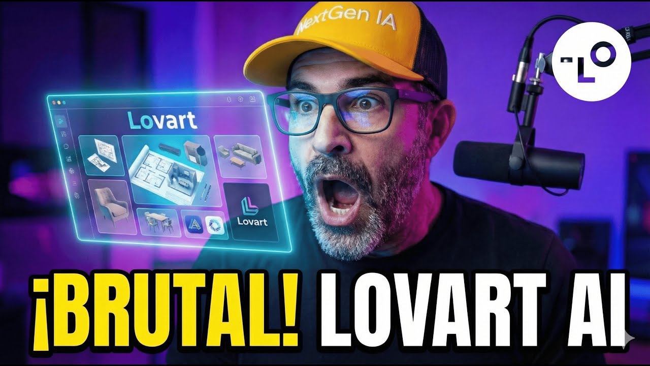 ¡BRUTAL! LOVART: Esta IA Diseña Marcas Completas en Minutos (FACIL Y RAPIDO) 🤯