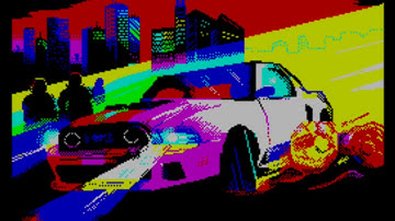 Racer - Trixs 2019, ZX Spectrum - OCP Art studio