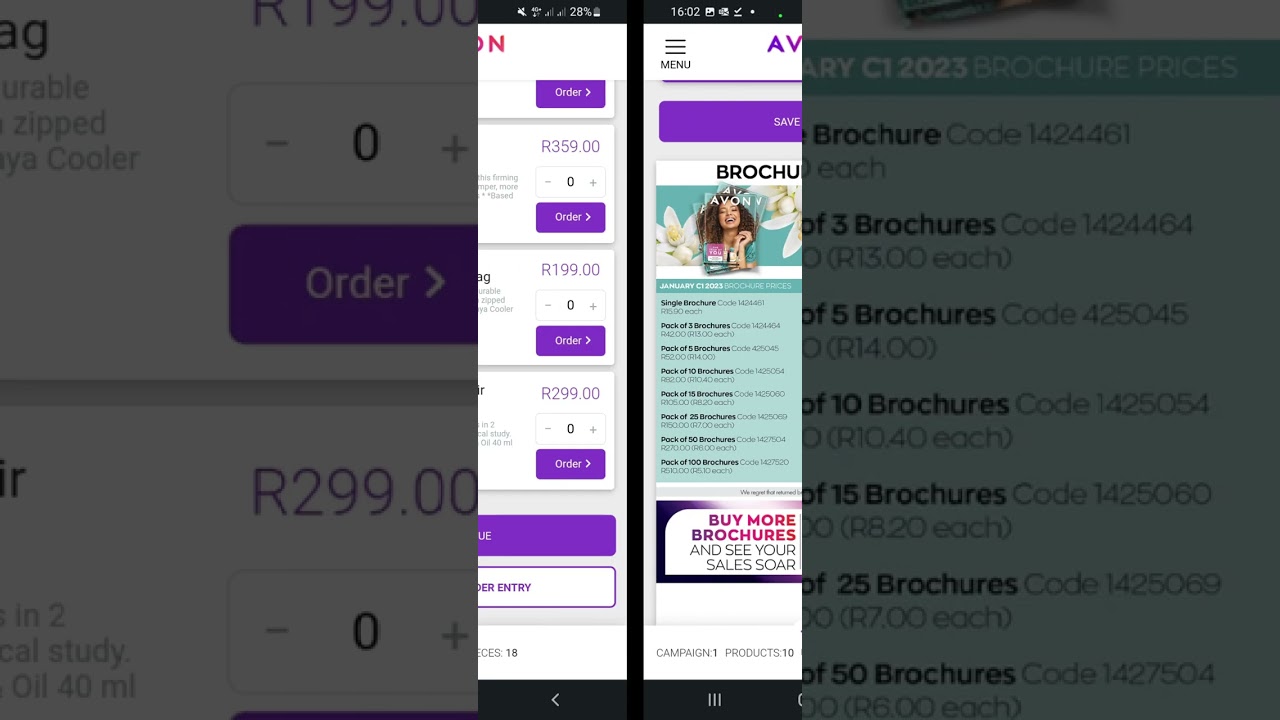 Avon 101 - Submitting orders