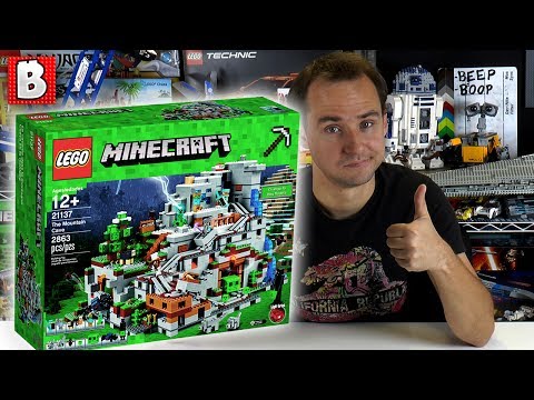 Part 2: Biggest LEGO Minecraft Set EVER!  | 21137 Mountain Cave!  | BrickVault LIVE - Part 2: Biggest LEGO Minecraft Set EVER!  | 21137 Mountain Cave!  | BrickVault LIVE