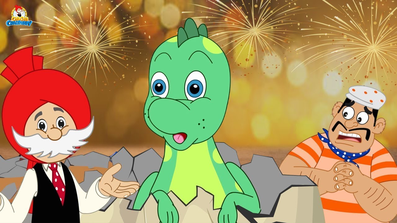 Chacha Chaudhary & The Dinosaur Egg Mystery 🦖 Hindi Stories | Detective Cartoons