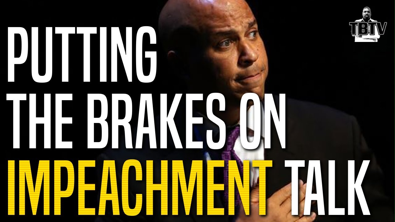 Cory Booker Backs Away From Trump Impeachment news reporter job description