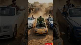 halu ki lamborghini liya badla dost se#halku #ai #shorts